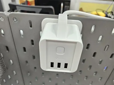 Ikea Skadis Gongniu Little Magic Cube Power Strip Holder