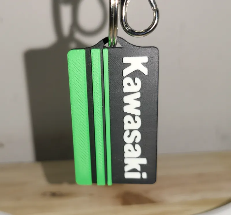Porte-clés moto Kawasaki