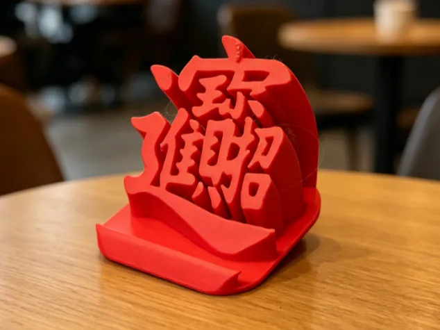 “招财进宝” 手机支架