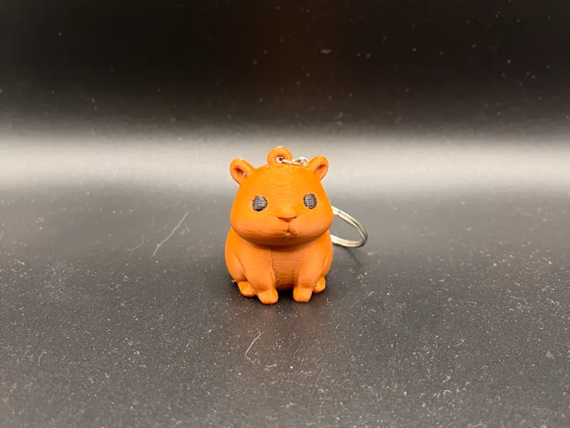 Baby Capybara Keychain – Cute Pocket Companion 
