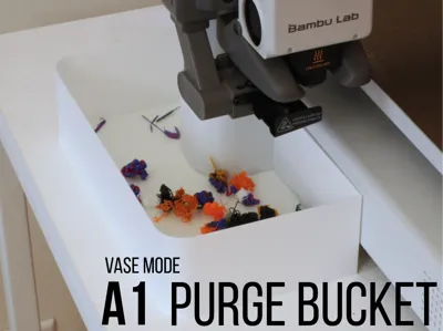 A1 Purge/Poop Catcher | Spiral Vase
