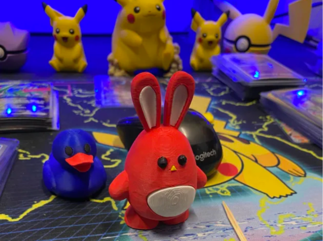 Easy Easter Bunny Golem No AMS Cute Spring Simple 