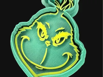 Grinch v2 cookie cutter 