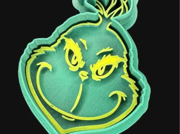 Grinch v2 cookie cutter 