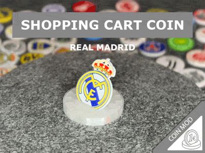 Shopping Cart Coin – Real Madrid
