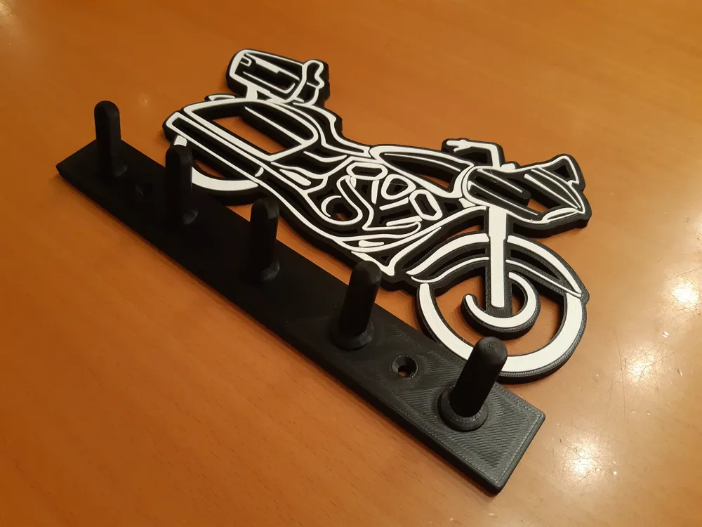 Tourer | Motorcycle - Key holder - Free 3D Print Model - MakerWorld