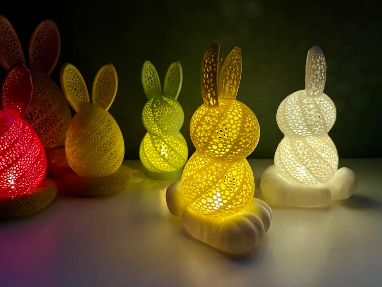 Bunny Lamp view 3