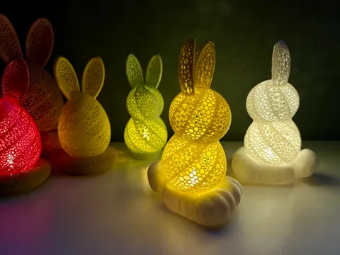 Bunny Lamp view 3