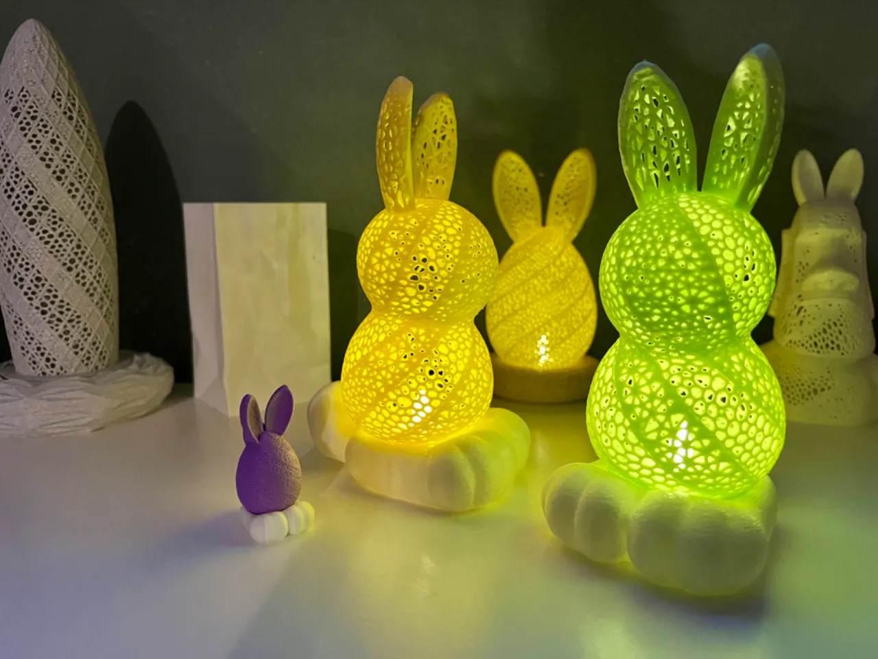 Bunny Lamp view 2