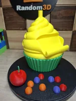 Cherry Cupcake 0.18mm layer, 2 walls, 15% infill