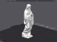 Figurine de Jésus en prière — photo 2