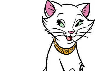 Duchess Aristocats Keychain