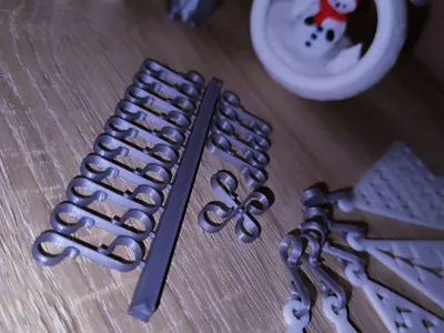 Xmas tree ornament hook set 20x