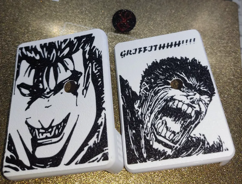 A1/A1 Mini Berserk Guts Extruder Faceplate