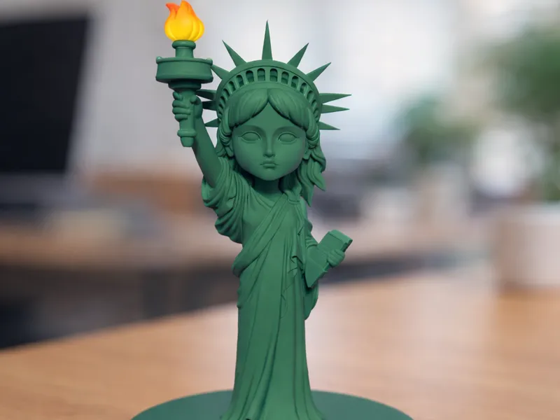 Statue of Liberty Modernized Model