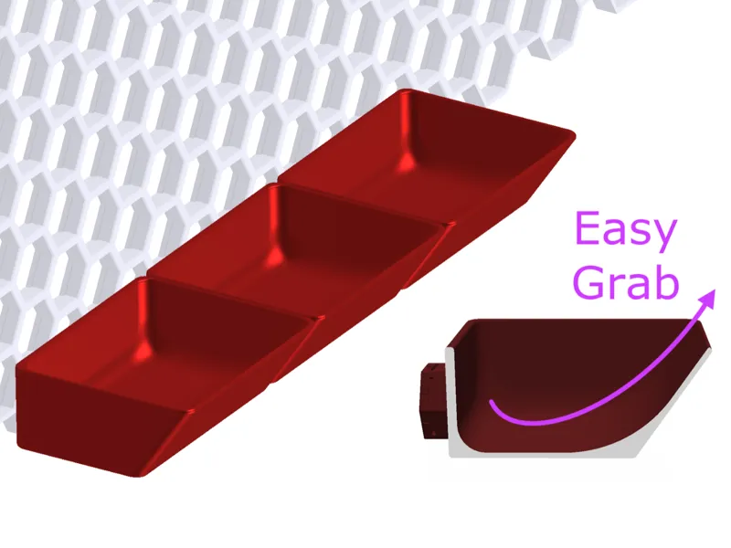 HSW Bin - Honeycomb Storage Wall