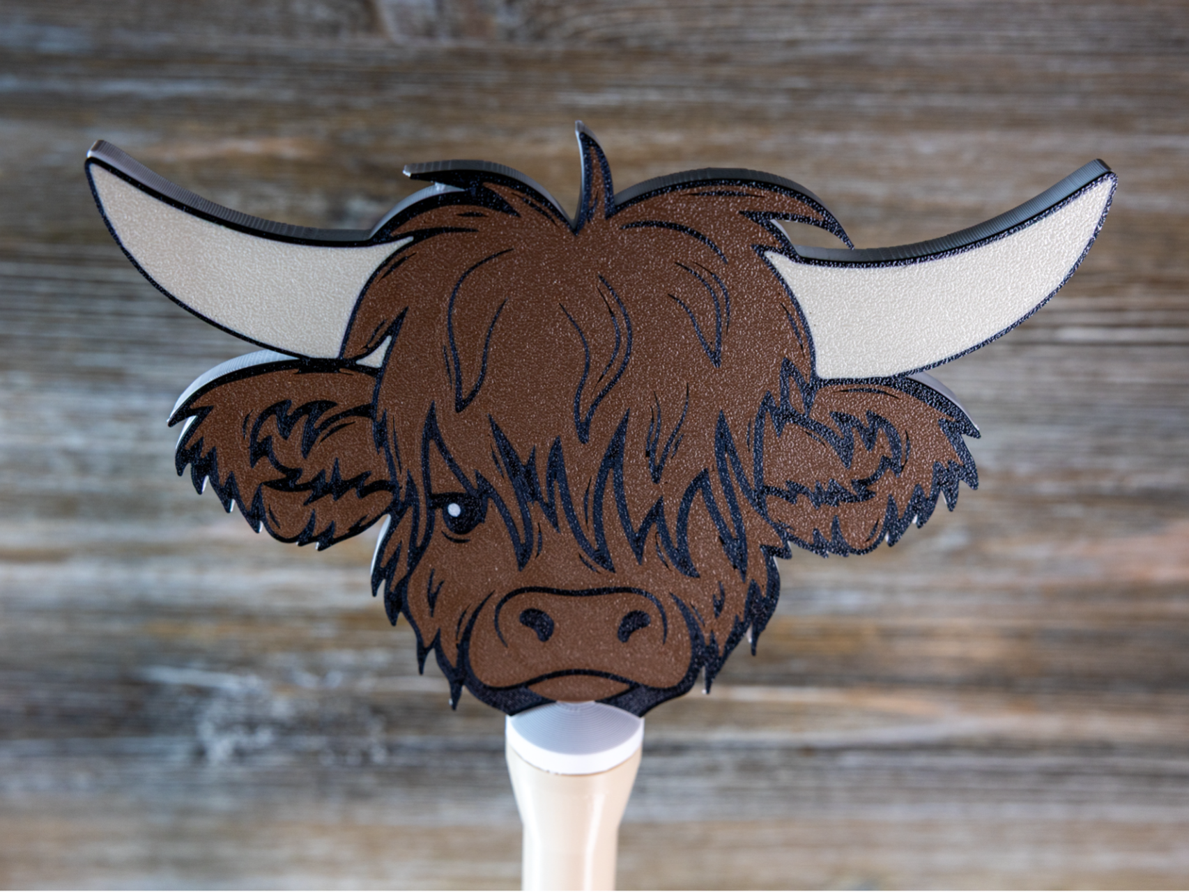 Tap to Pay Credit Card Highland Cow Wand