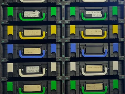Racking for Gridfinity Boxes by Pred 5X5X6U