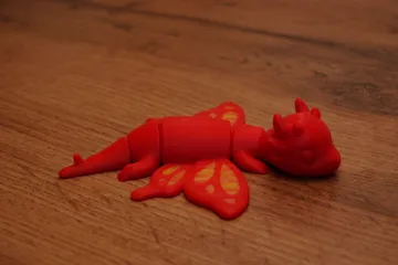 Adorno temático: Flexi Baby Dragon — vista de referencia 3