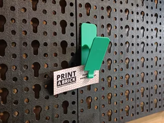 Parkside / Lidl Pegboard Paper Clip
