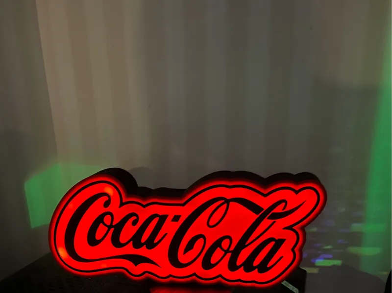 Coca cola lightbox