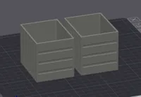 20ft Seecpontainer 0.25mm layer, 2 walls, 12% infill