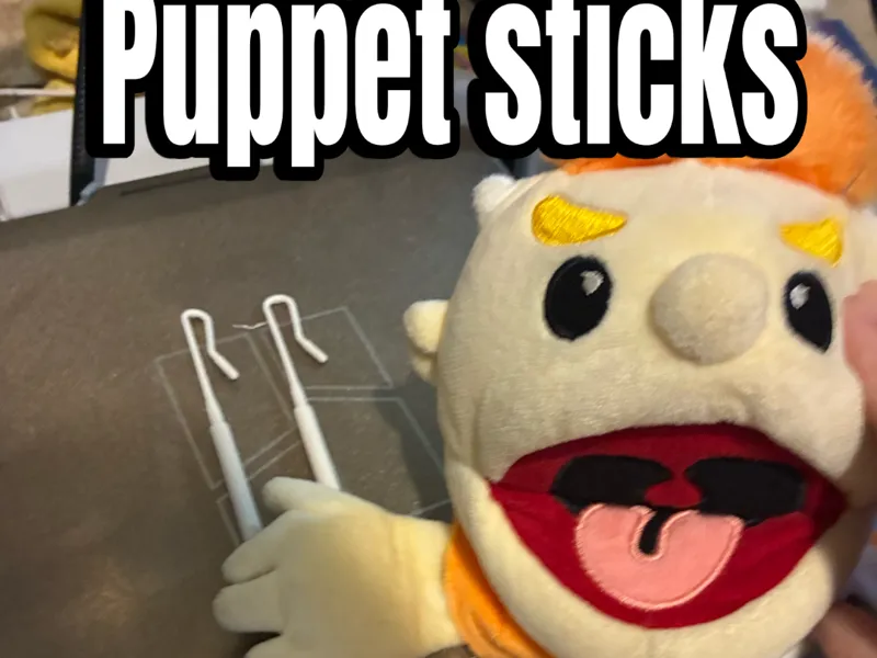 puppet sticks