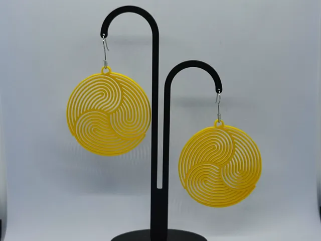 Pendientes Remolino Solar
