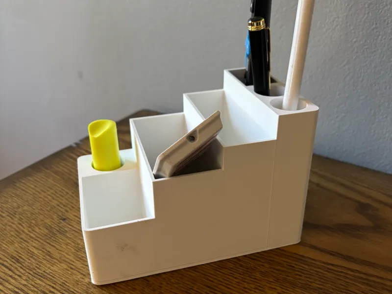 Side or End table organizer