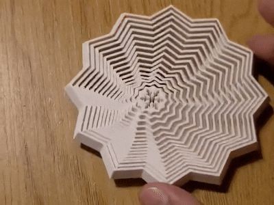 Snowflake Christmas Star Fidget