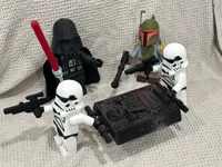 Han Solo dans la carbonite, grande brique (Star Wars) — photo 2