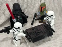Han Solo dans la carbonite, grande brique (Star Wars) — photo 1