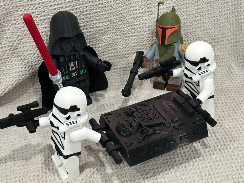 LARGE Han Solo in Carbonite - Big Brick