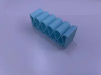 5 slots, stronger version, 0.2mm layer, 2 walls, 20% infill
