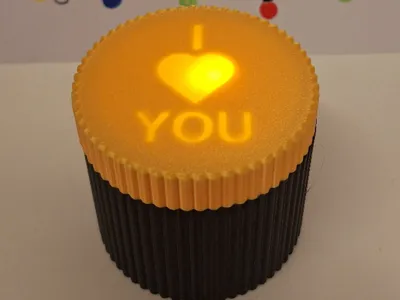 Hidden Love Message Box  Valentine's Day