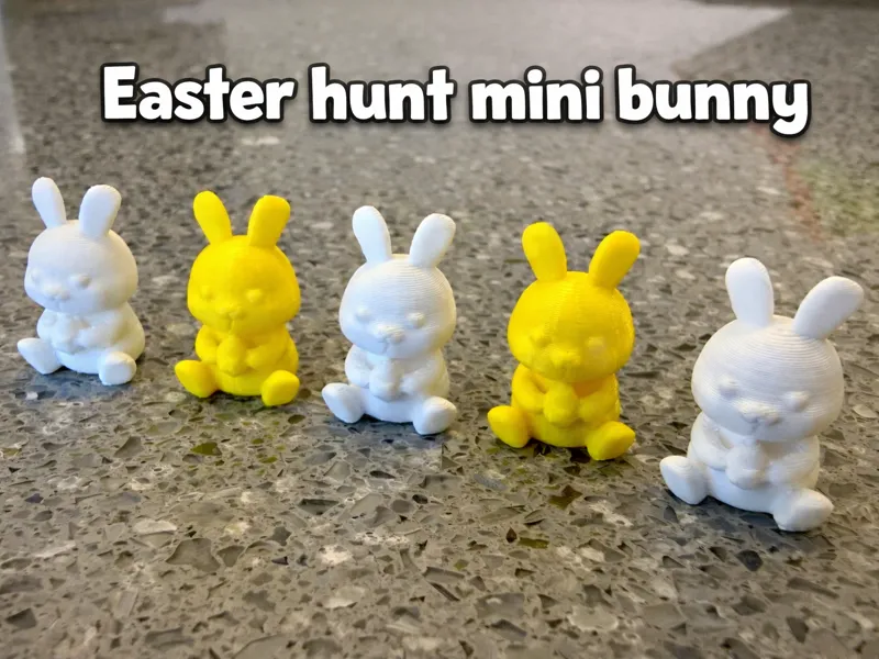 Mini Easter Bunny – 25mm Easter Hunt Miniature