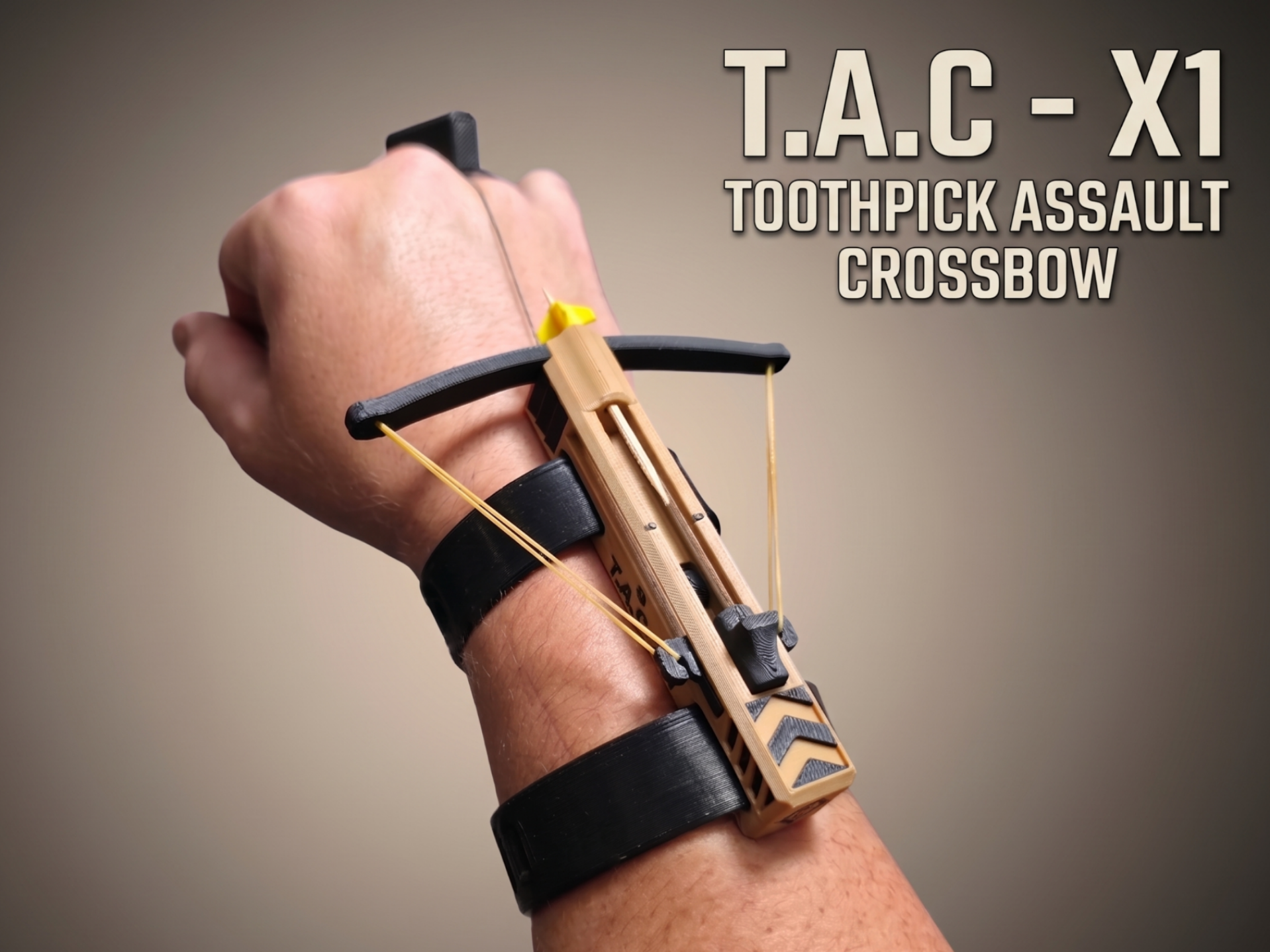 T.A.C. Toothpick Arm-Mounted Crossbow - 1