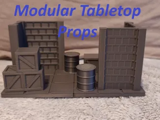Modular Tabletop Props - Wargaming & RPG