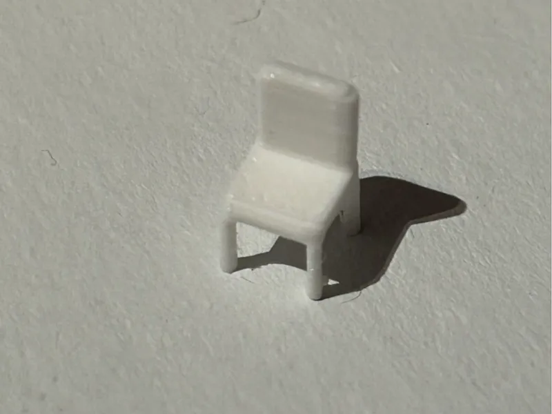 Chair scale 1/100
