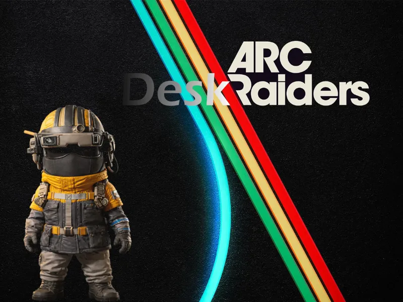 Desk Raiders/Arc Raiders Hightech-Hiker - Figur