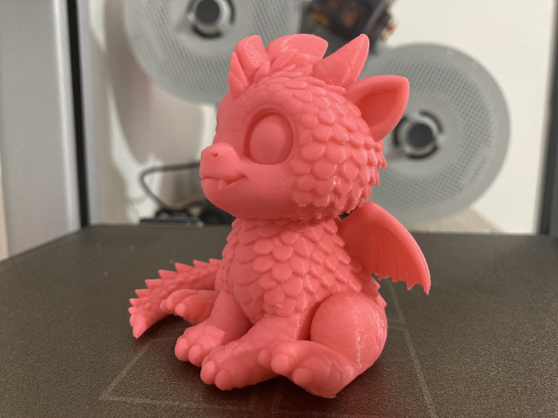 Cute Chibi Dragon - Free 3D Print Model - MakerWorld