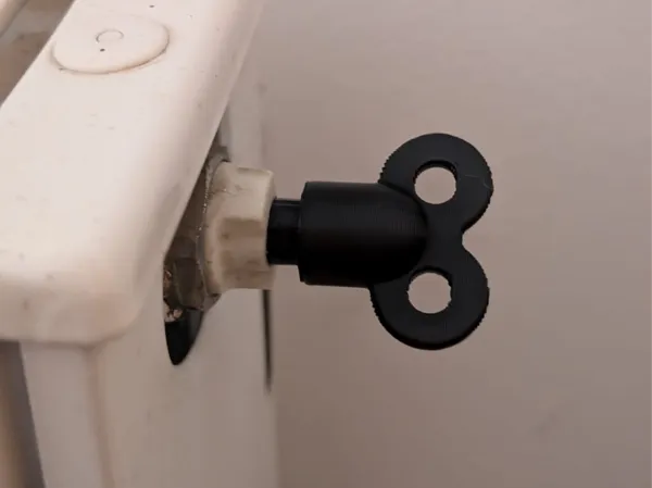 Clé de purge pour radiateur