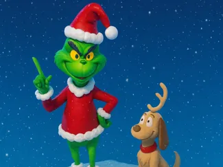 Original Grinch and Max Figurines