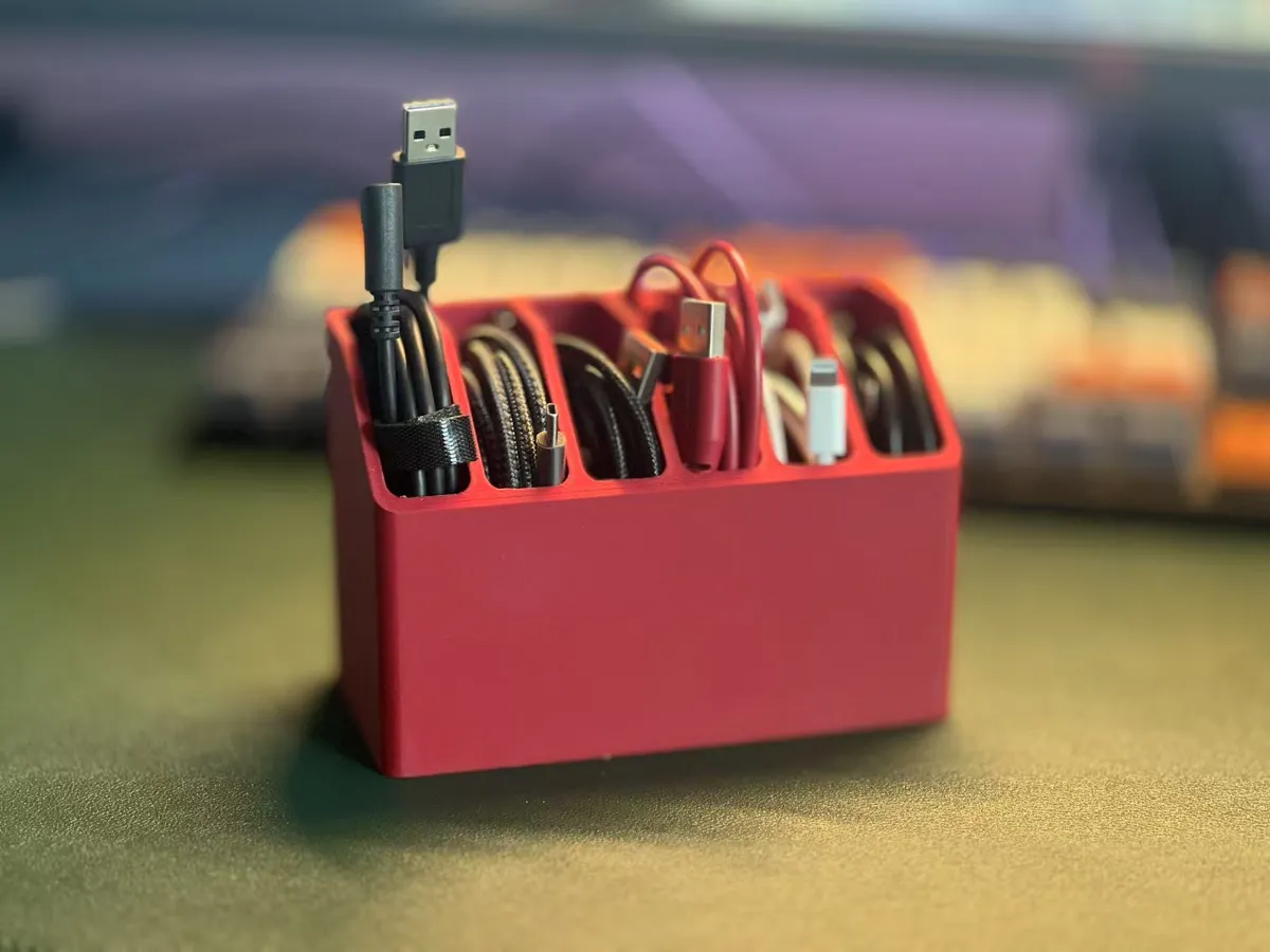 Boîte de rangement pour câbles de charge