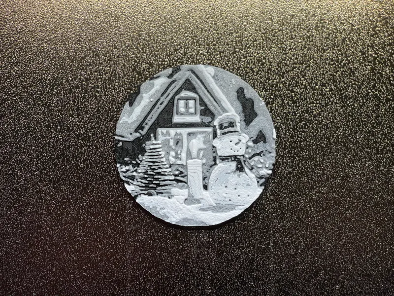 Christmas SnowMan Bauble