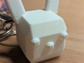 Cute Bunny Keychain