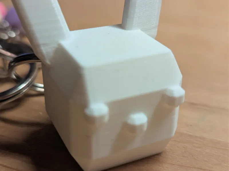 Cute Bunny Keychain