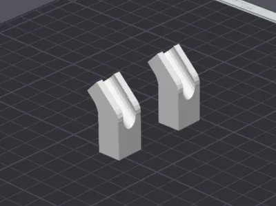 45 degrees 8mm support