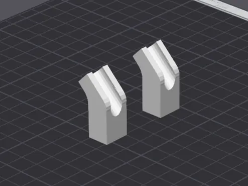 45 degrees 8mm support