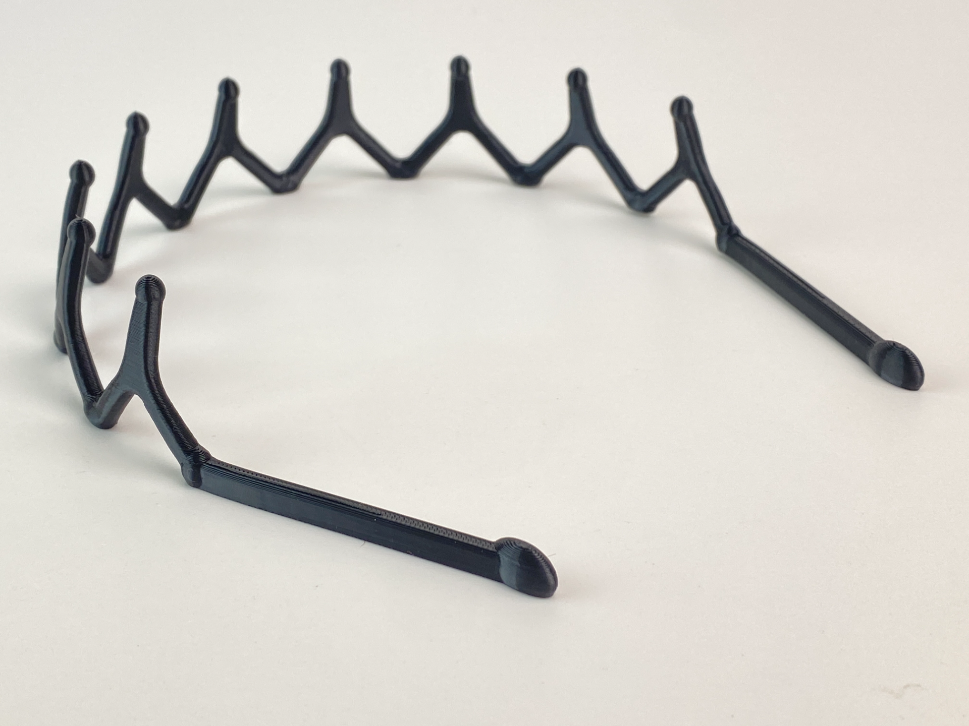 Zig Zag Headband Stylish Everyday Hairband PETG